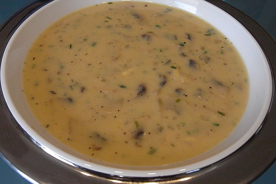 Champignonsuppe