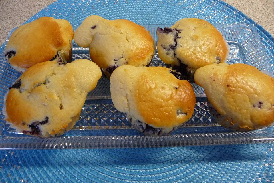 Blaubeermuffins