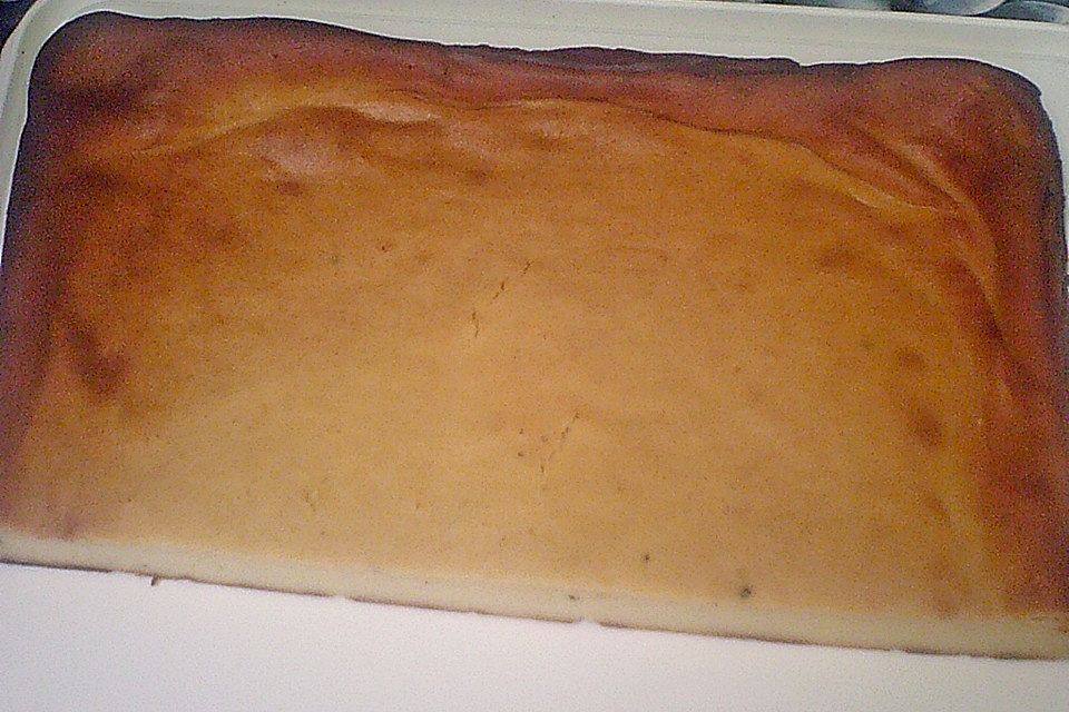 Käsekuchen ohne Boden