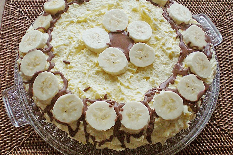 Bananen-Sahne-Kuchen