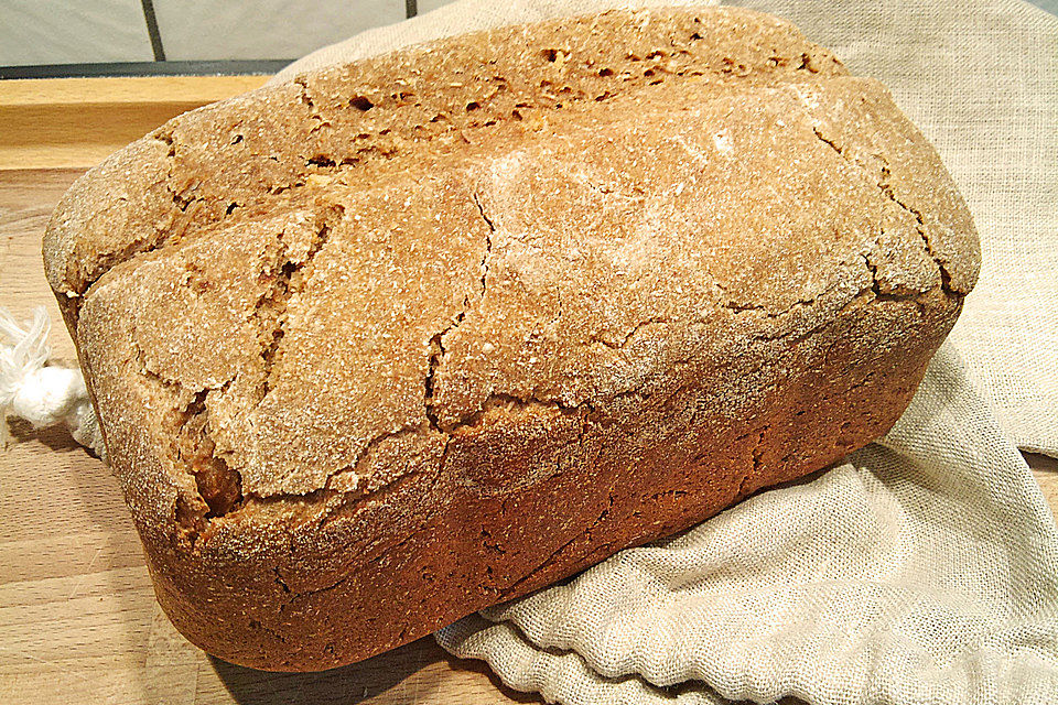 Zwiebelbrot mit Roggensauerteig