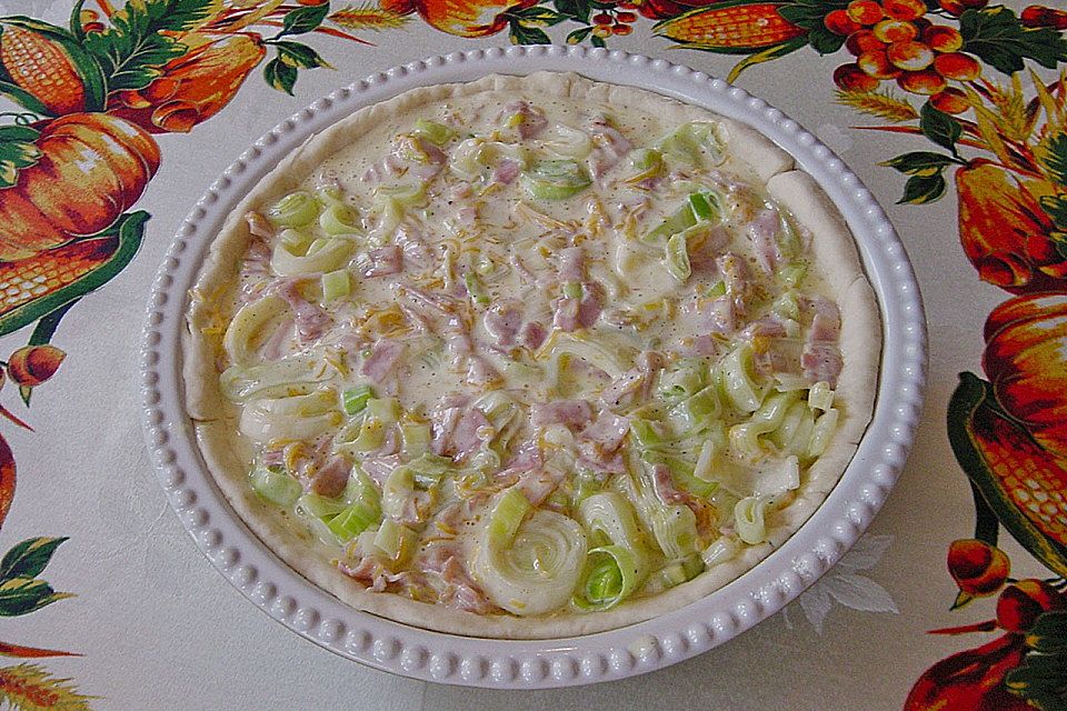 Lauchtorte