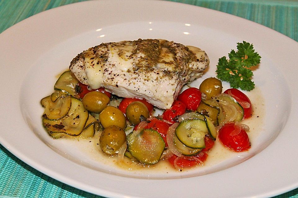 Hähnchenbrustfilet mediterran