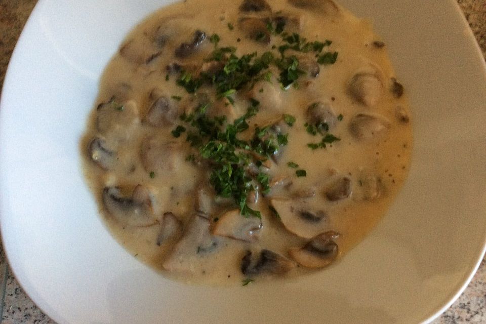 Champignon-Creme-Suppe