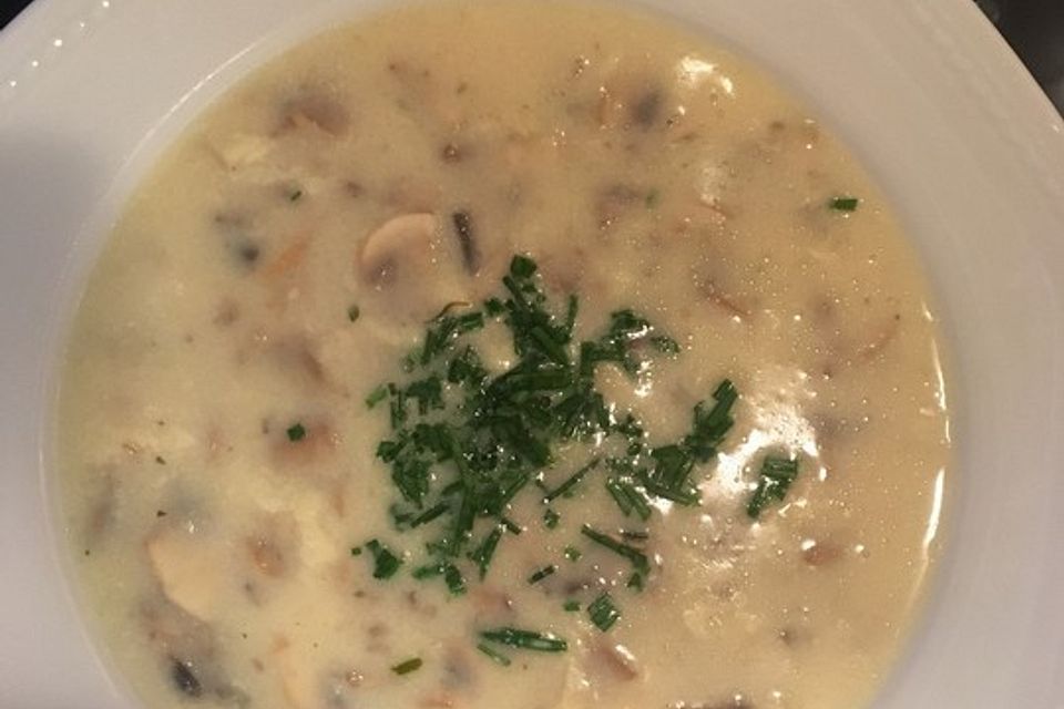 Champignon-Creme-Suppe