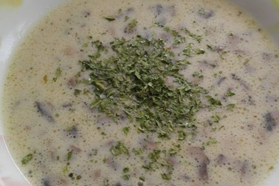 Champignon-Creme-Suppe