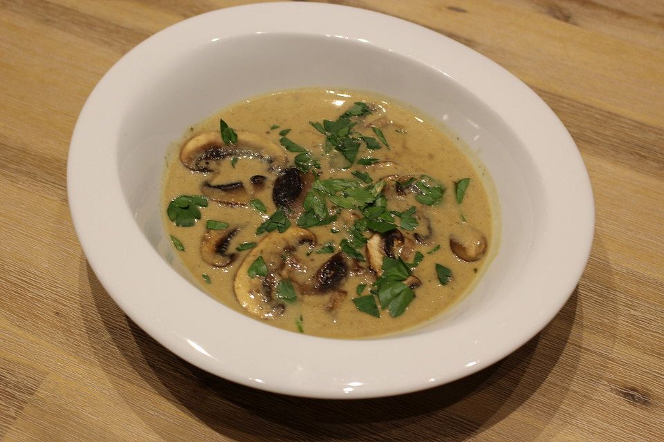 Champignon-Creme-Suppe