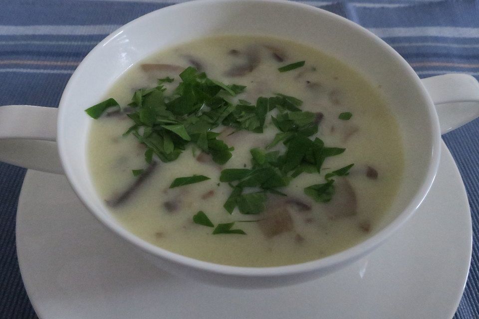 Champignon-Creme-Suppe