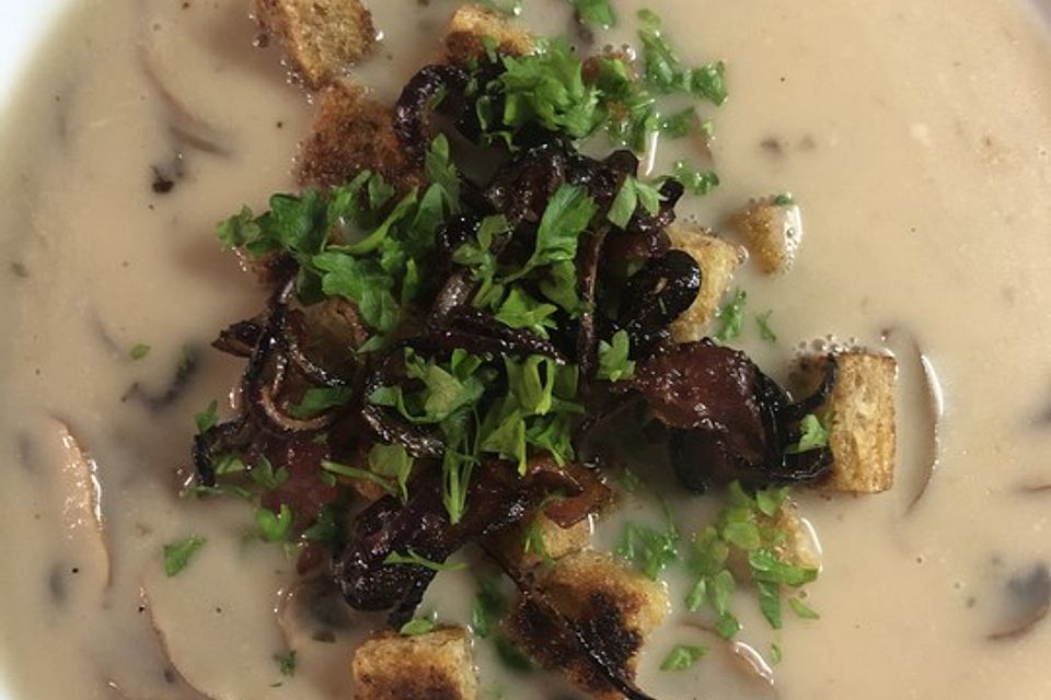 Champignon-Creme-Suppe