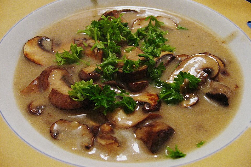 Champignon-Creme-Suppe