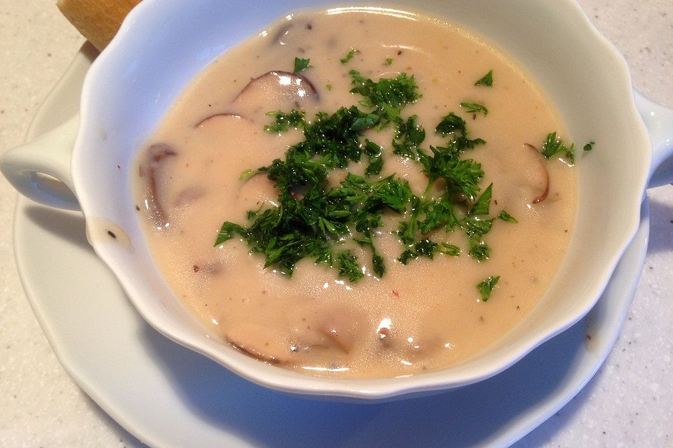 Champignon-Creme-Suppe