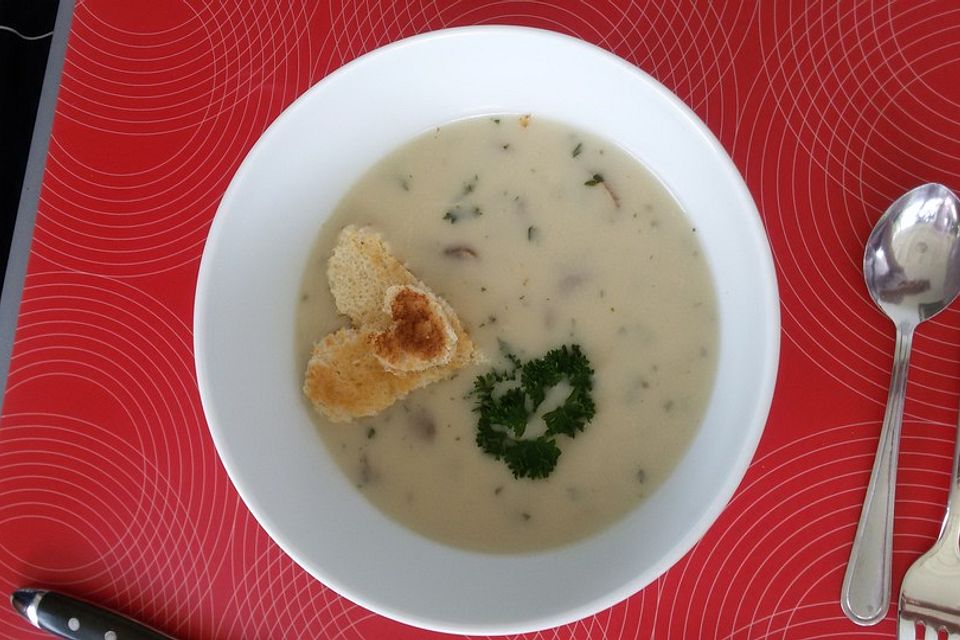 Champignon-Creme-Suppe