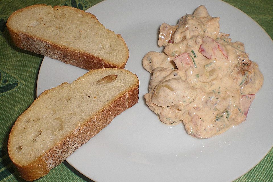 Gyrossalat mit Champignons