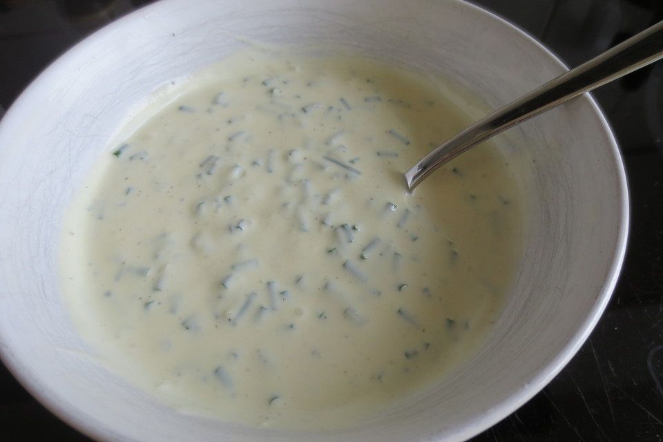 Joghurt - Knoblauch - Salatdressing