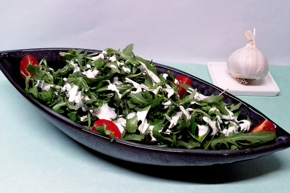 Joghurt - Knoblauch - Salatdressing