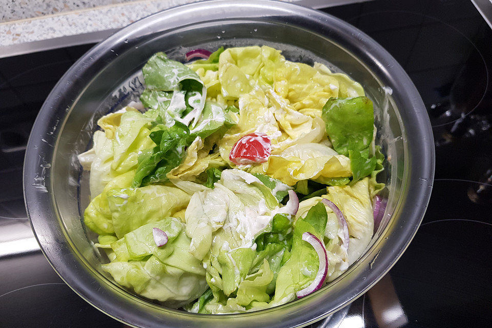 Joghurt - Knoblauch - Salatdressing