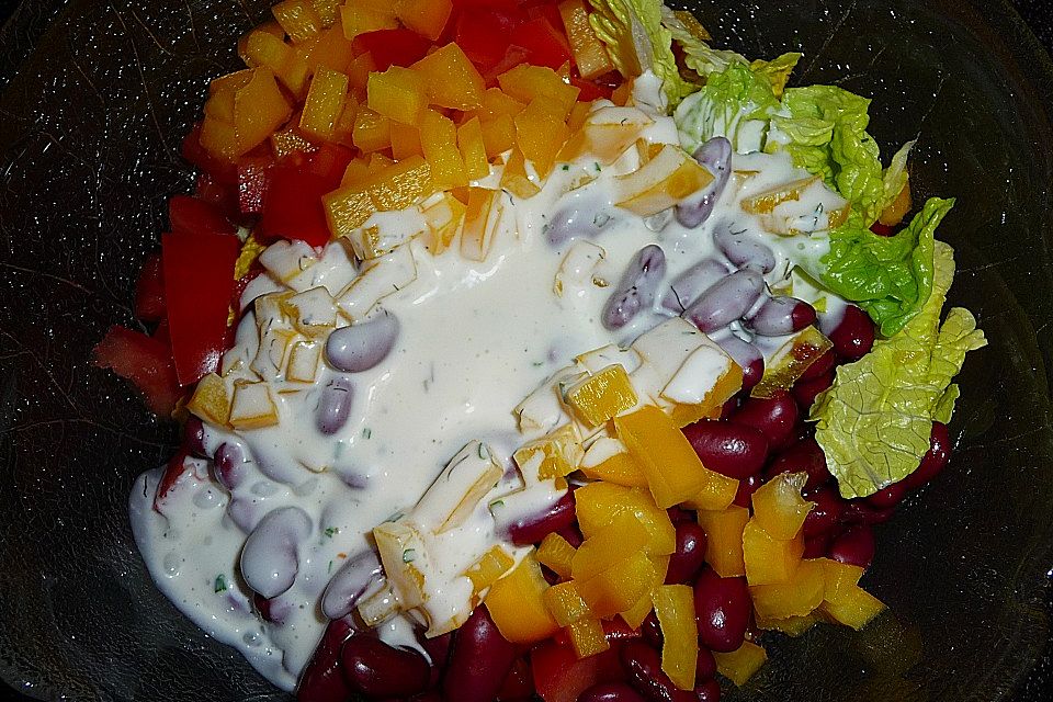 Joghurt - Knoblauch - Salatdressing