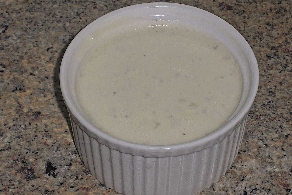 Joghurt - Knoblauch - Salatdressing