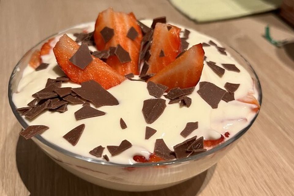 Mascarpone-Himbeerquark