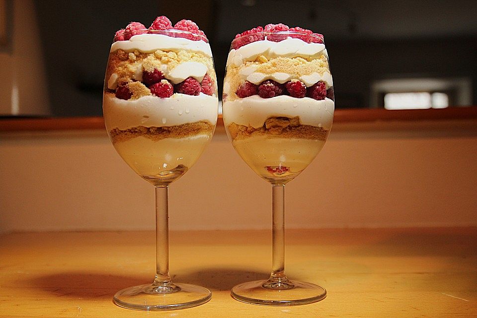 Mascarpone-Himbeerquark