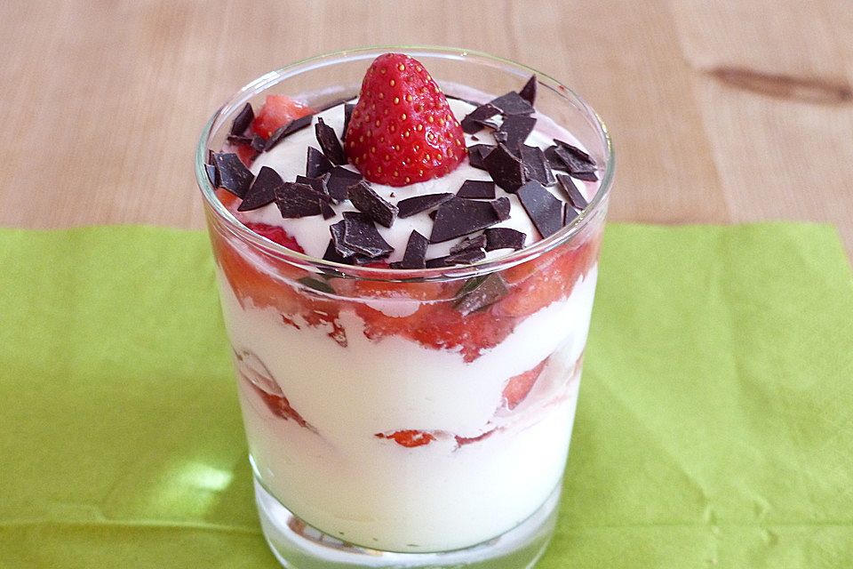 Mascarpone-Himbeerquark