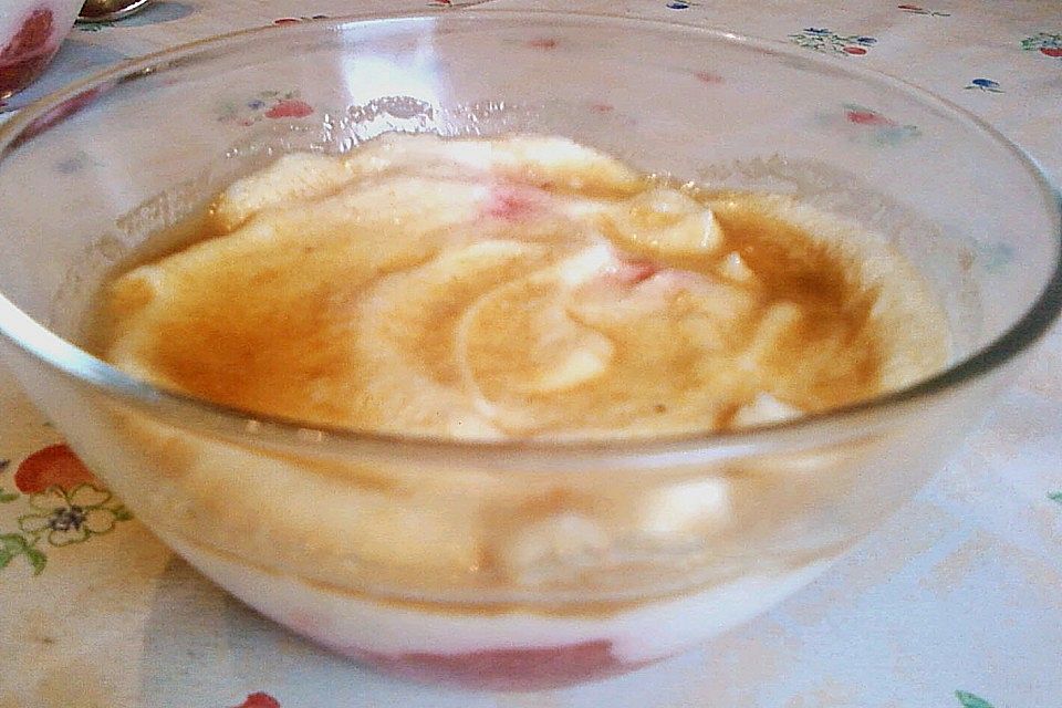 Superschnelle Himbeer - Joghurt - Schale