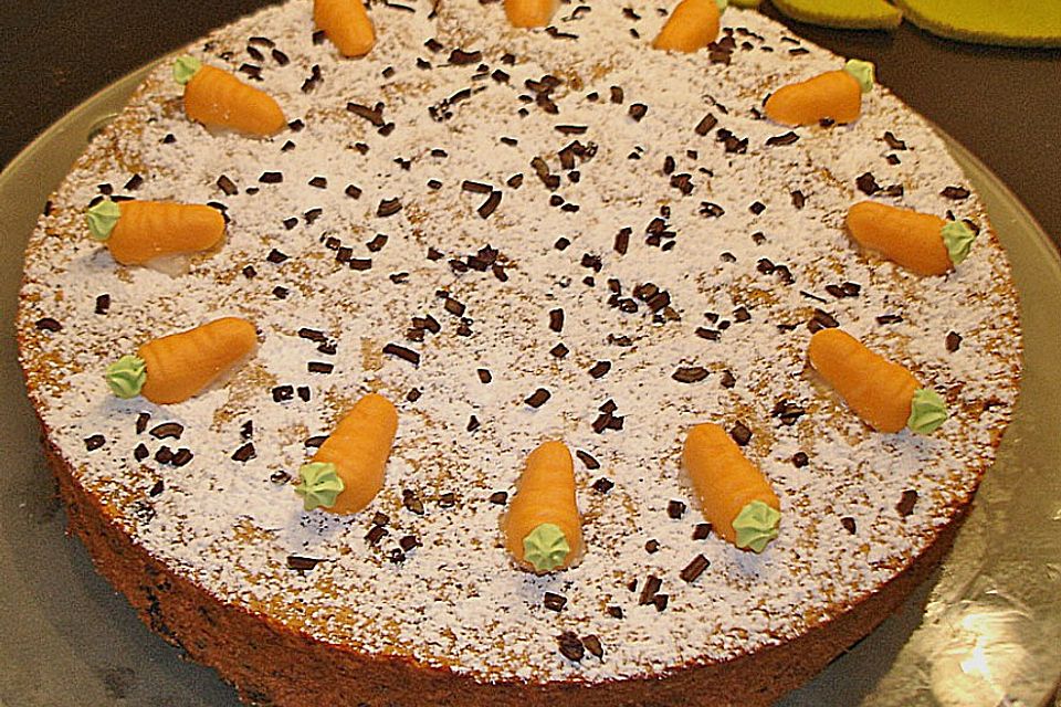 Walnuss - Karotten - Kuchen