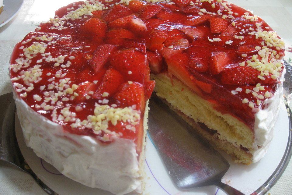 Erdbeertorte