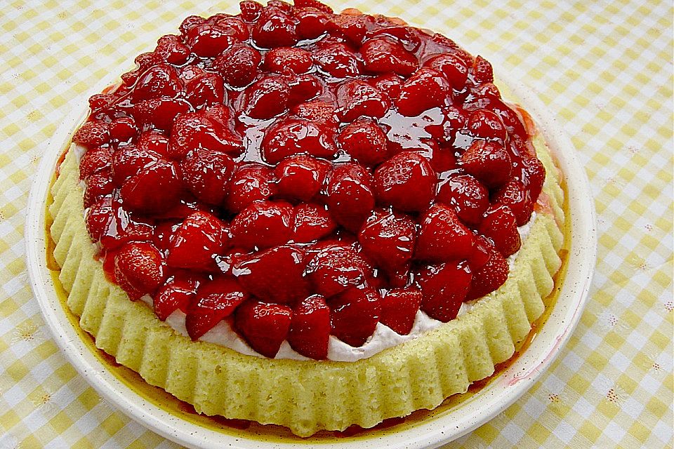 Erdbeertorte