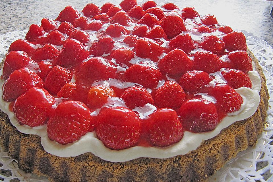 Erdbeertorte