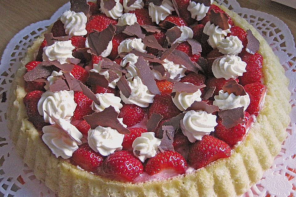 Erdbeertorte