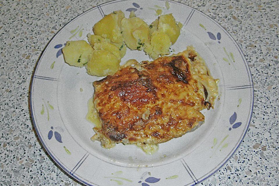 Blech - Käseschnitzerl