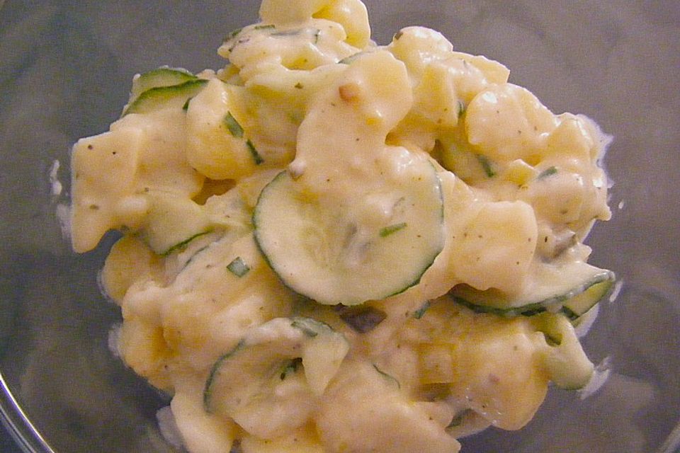 Schmausimausis würziger  Kartoffelsalat