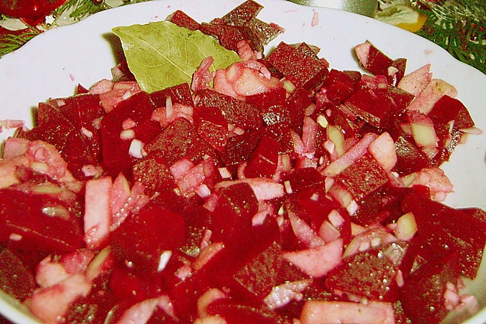 Rote Apfel - Beete