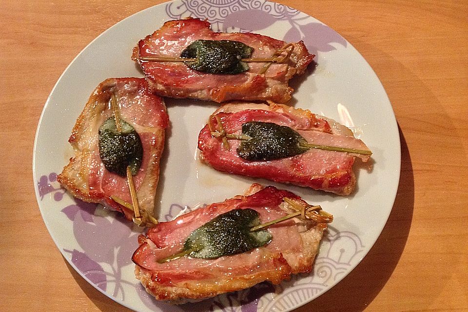 Hühnchen Saltimbocca