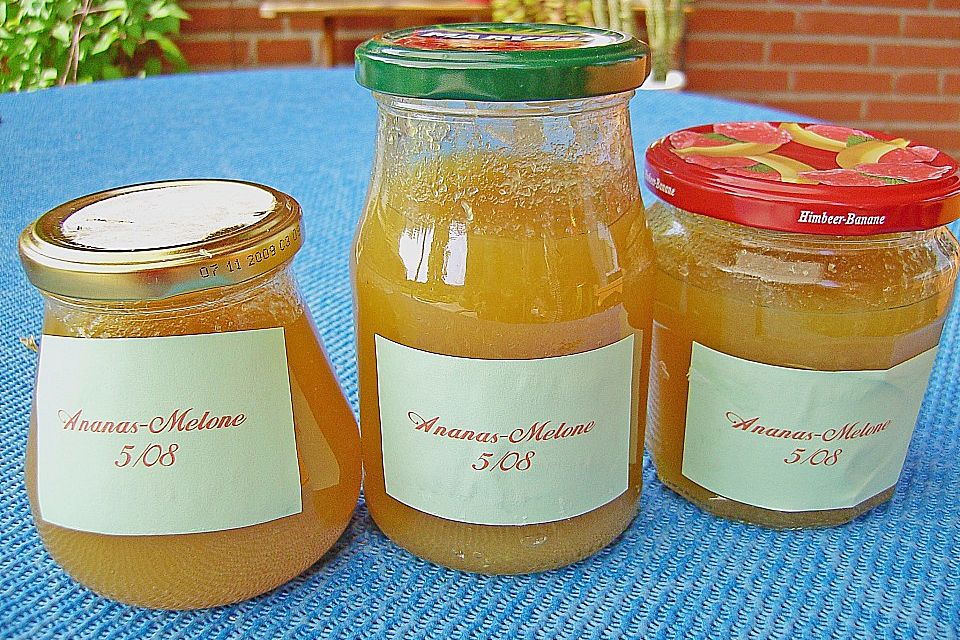 Ananas - Melonen - Marmelade