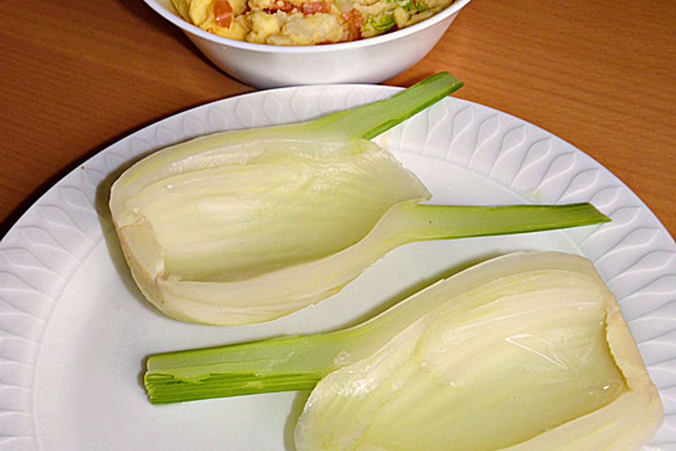 Gefüllter Fenchel mit Räucherlachs