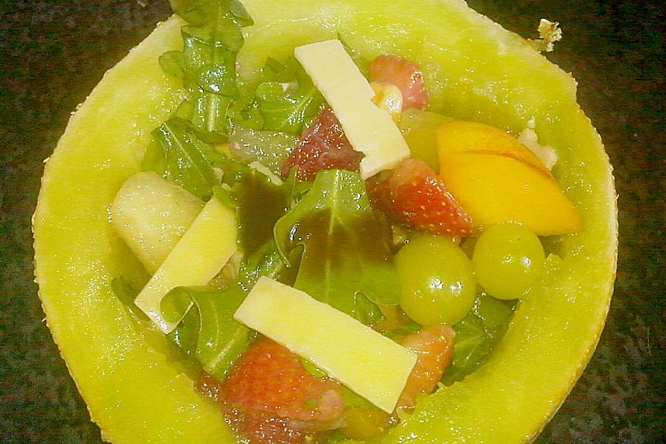 Pikanter Obstsalat