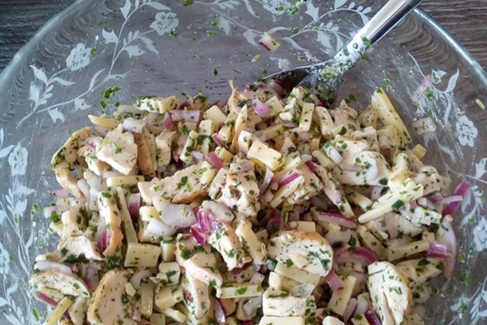 Käse - Geflügel - Salat