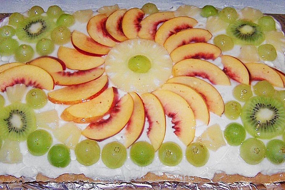 Käse - Obst - Kuchen