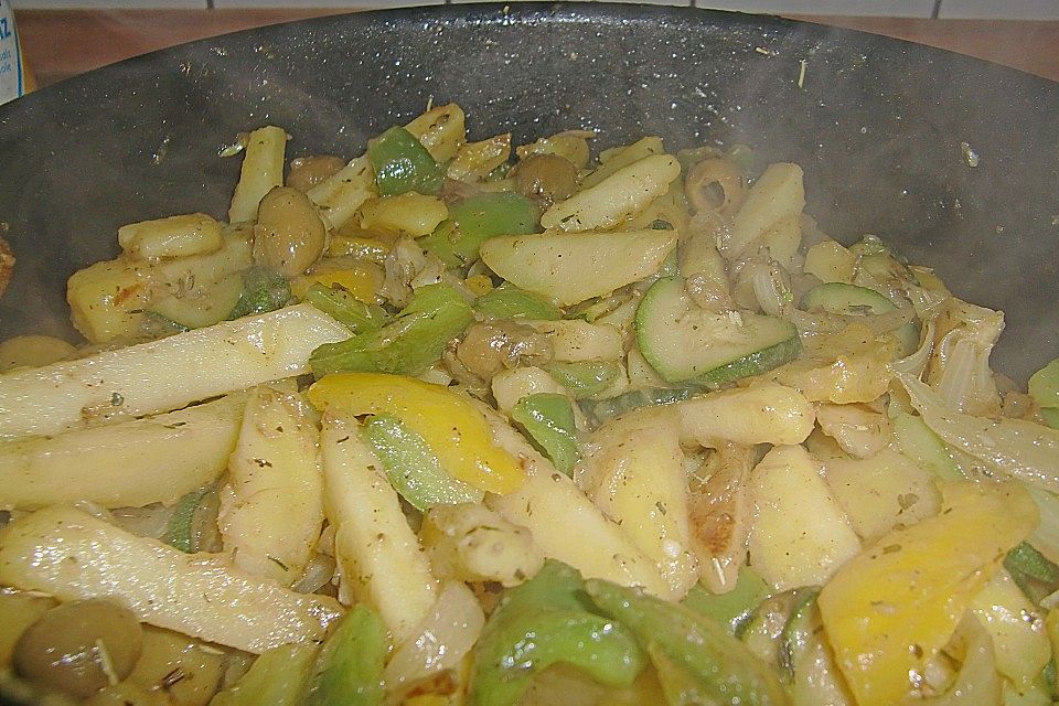 Korsische Kartoffelpfanne