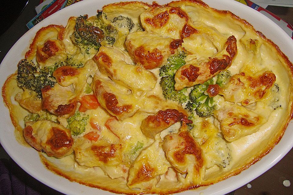 Hähnchen - Gemüse - Gratin