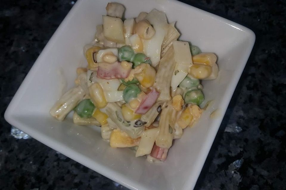 Gabelspaghettisalat