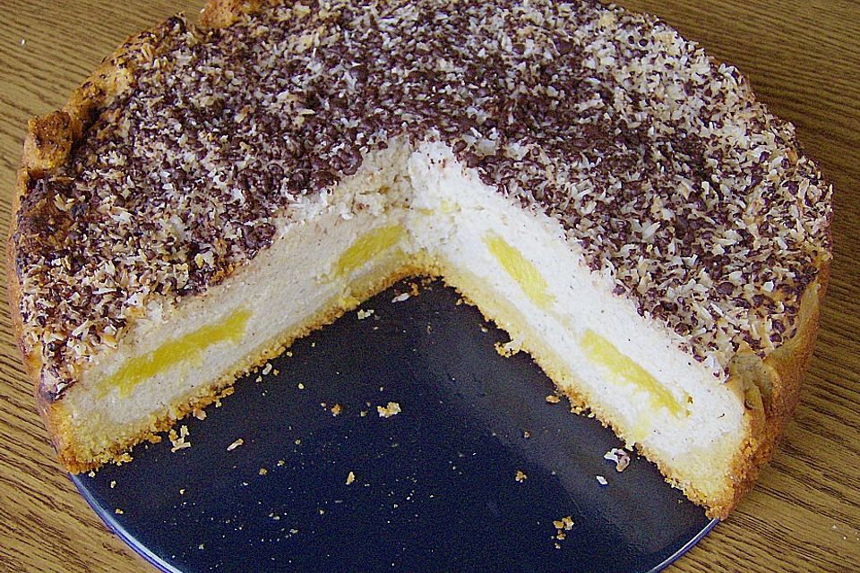 Käse - Ananas Torte