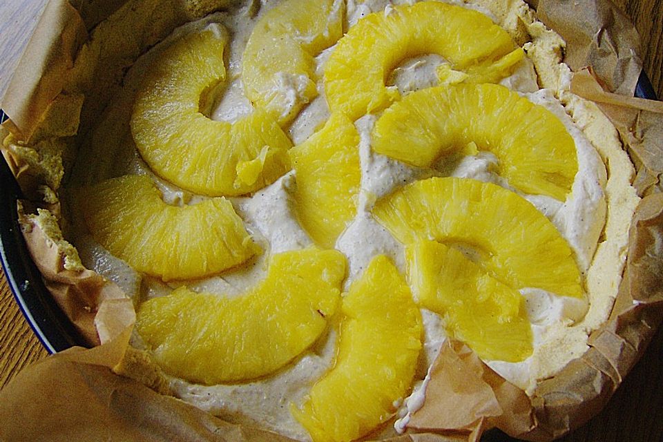 Käse - Ananas Torte