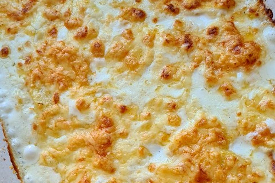 Kartoffelgratin mit frischem Thymian