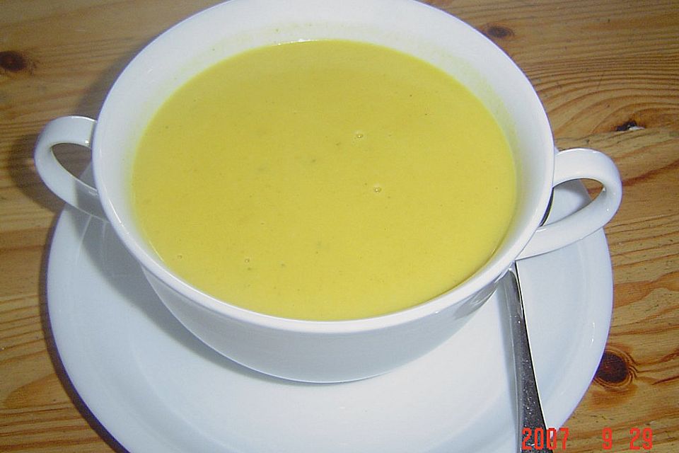 Vegane Kürbissuppe