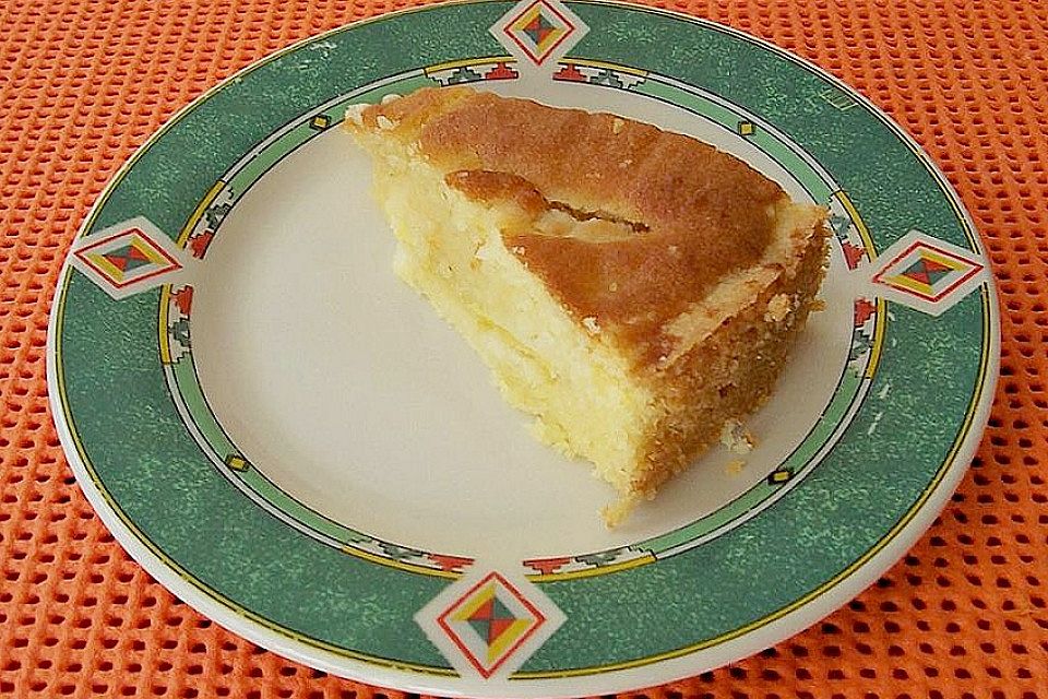 Apfel - Marzipankuchen