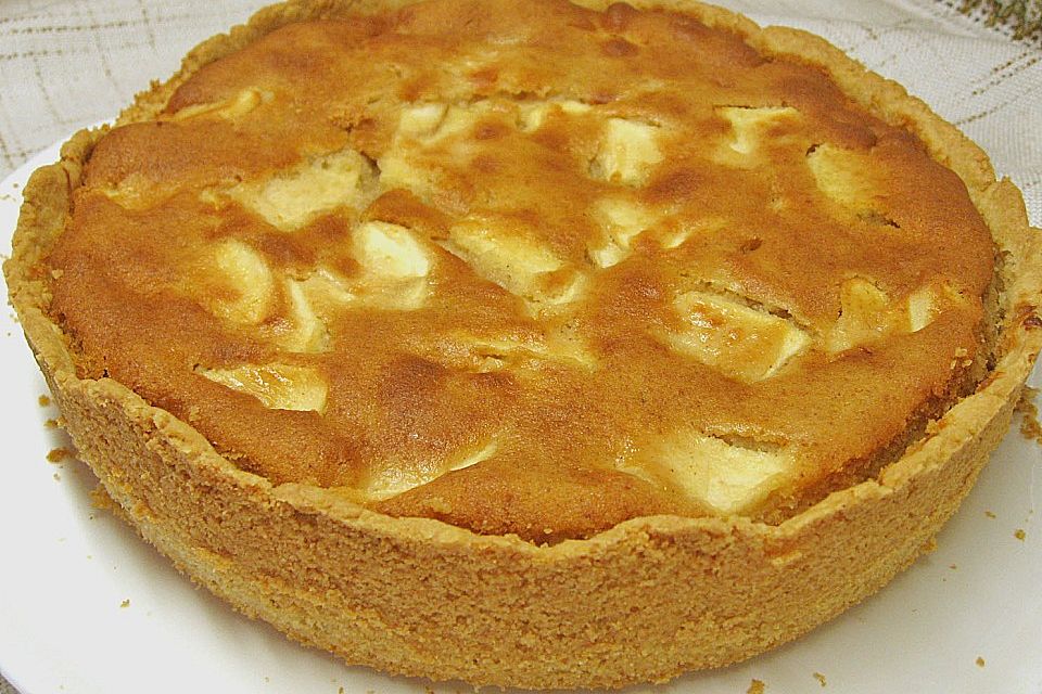 Apfel - Marzipankuchen