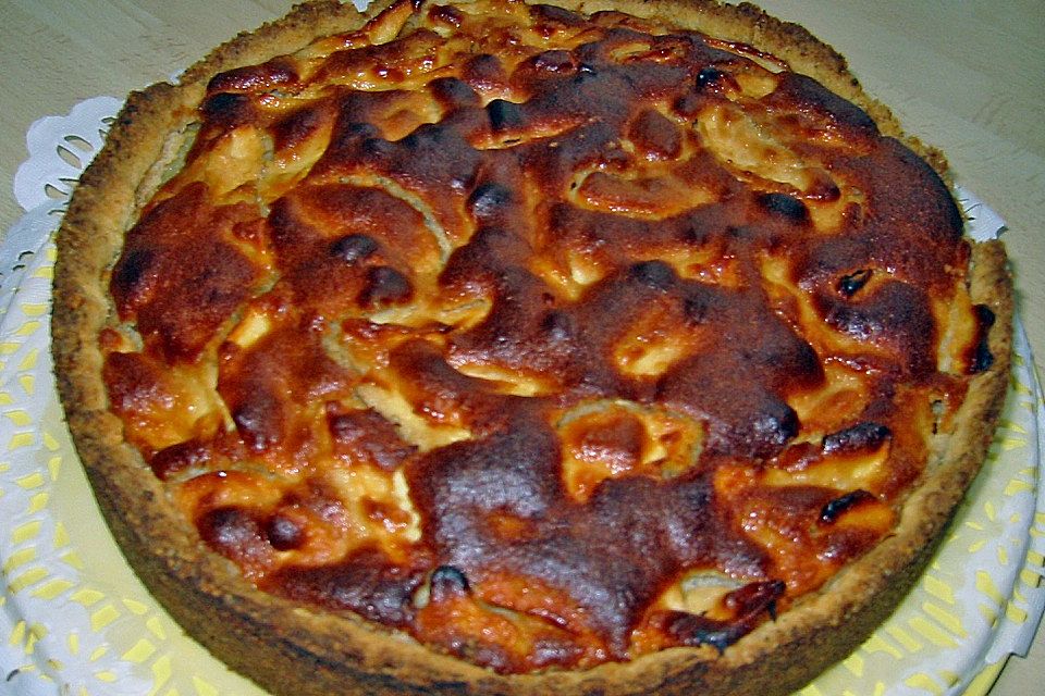 Apfel - Marzipankuchen